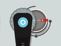 Grill Control befestigen